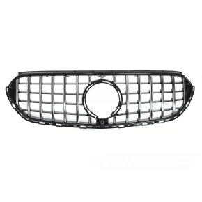 Grille Sport Noir Chrome Avant pour Mercedes X254 2022.Grille Sport Noir Chrome Avant pour Mercedes X254 2022.
