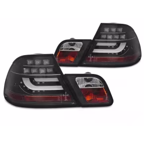 LED TAIL LIGHTS BLACK fits BMW E46 99-03 COUPELED TAIL LIGHTS BLACK fits BMW E46 99-03 COUPE