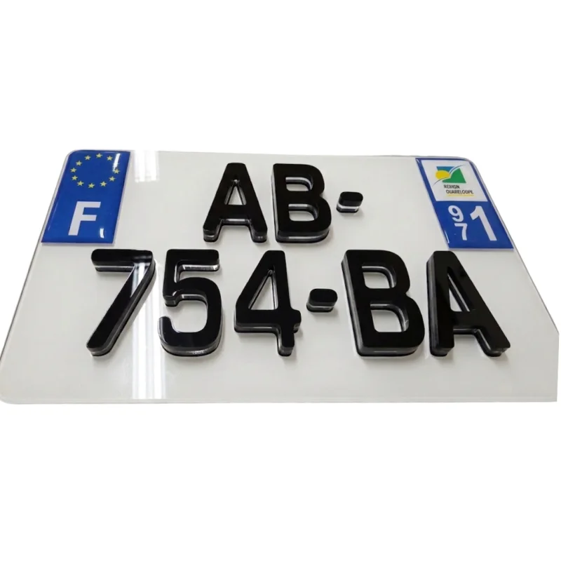 Plaques 4d MOTO 210X130 a 70,00 € 4DMOTO chez CAROU TUNING
