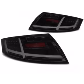 LED BAR TAIL LIGHTS BLACK SMOKE fits AUDI TT 04.06-02.14LED BAR TAIL LIGHTS BLACK SMOKE fits AUDI TT 04.06-02.14