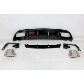 Déflecteur Arrière Mercedes W176 AMG 2012-2018 Look A45 ABS a 577,89 € TCM0132 chez CAROU TUNING