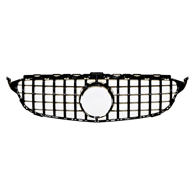 Calandre Mercedes W205 2014-2018 Look GTR Black a 234,16 € TCM0143N chez CAROU TUNING