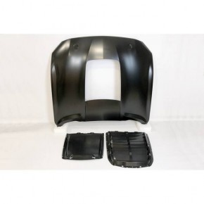 Capot Ford Mustang Look GT500 18-20 Aluminium a 1 544,63 € TCF6306 chez CAROU TUNING