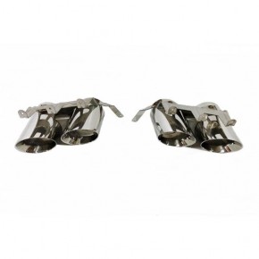 Sortie D'Échappement Ford Mustang GT500 Argent a 470,48 € SIL0131 chez CAROU TUNING
