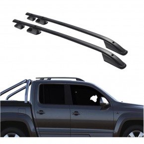 Barre de toit longitudinale pour VW Amarok 2010-2021 en NOIR a 289,00 € CTC7535931B chez CAROU TUNING