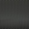 Grille en nid abeille alu noir 150x30 universelle