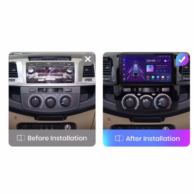 Autoradio android 10 Pro 8G+128G Toyota Hilux Revo Vigo 2007 - 2015 a 590,00 € TOYHIJS0715 chez CAROU TUNING