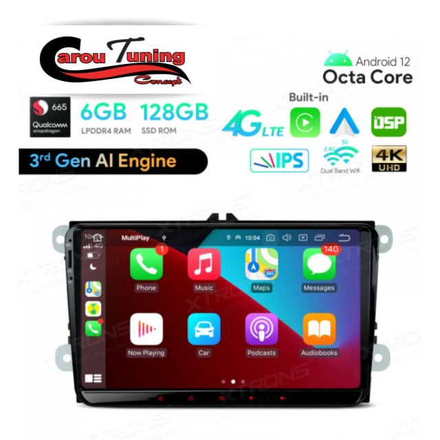 Autoradio Android 12 pour VW amarok -Golf 6 - polo6r, Seat, Skoda a 690,00 € IQ4KVWCAN chez CAROU TUNING