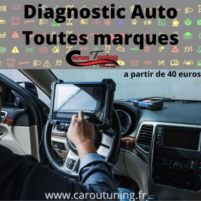 Diagnostic Auto toutes marques a 40,00 € chez CAROU TUNING