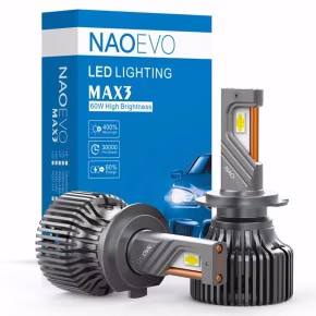 Kit LED H7 MAX3 13000Lm DC9-16V a 92,00 € NAOMAXH7 chez CAROU TUNING