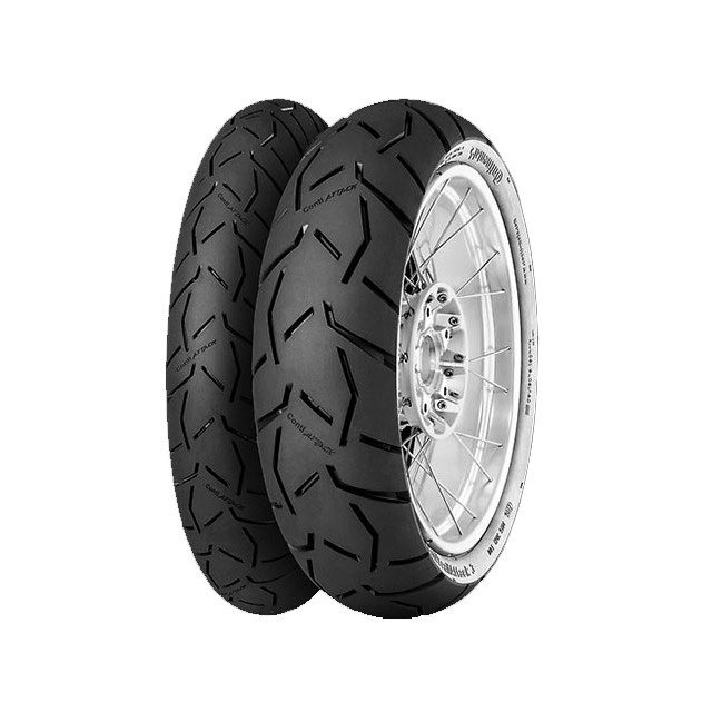PNEU CONTINENTAL TRAILATT3 130/80 R17 TL 65H CO TRAIL ATTACK 3 REAR a 197,57 € 130 80HR 17TTRAILATT3 0240326 chez CAROU TUNING
