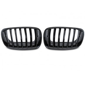 GRILLE NOIRE BRILLANTE s'adapte à BMW X5 E70 X6 E71 08- a 153,83 € GRBMD1 chez CAROU TUNING
