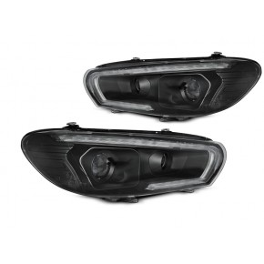  Tube de Phare SEQ LED Noir Avant pour VW Scirocco 2014-2017 à  831,29 €  Chez CAROU TUNING CONCEPT en GuadeloupeTube de Phare SEQ LED Noir Avant pour VW Scirocco 2014-2017