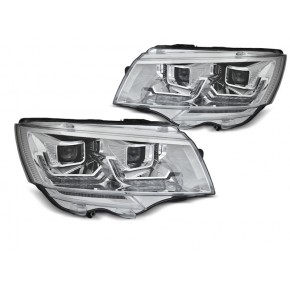 Tube De Phare Chrome DRL Séquentiel Pour VW T6.1 2020 Et Plus a 1 024,95 € LPVWU8 chez CAROU TUNING