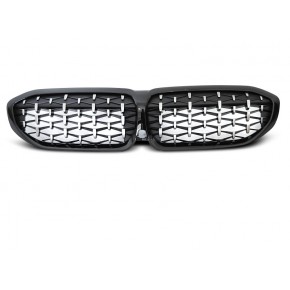 Grille Avant Diamond Glossy Black pour BMW G20/G21 2019-2022 a 189,04 € GRBME8 chez CAROU TUNING