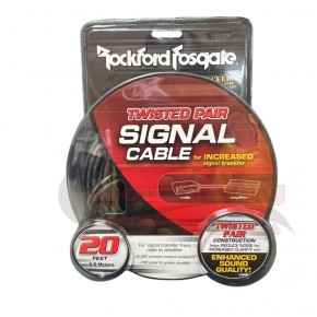  Cable rca 6m ROCKFORD RFI-20 à  29,00 €  Chez CAROU TUNING CONCEPT en GuadeloupeCable rca 6m ROCKFORD RFI-20