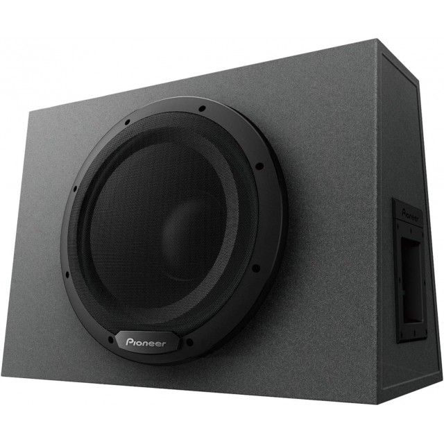 Cassion amplifié pioneer clos 1300W avec remote a 359,00 € TSWX1210A chez CAROU TUNING
