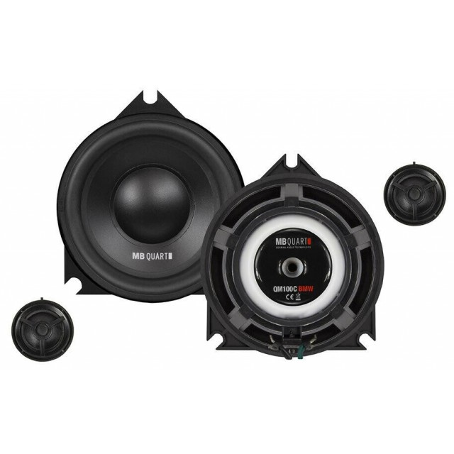 Kit éclaté 10 CM avant pour BMW MB Quart QM-100C-BMW a 239,00 € chez CAROU TUNING