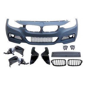 Pare-Choc Avant BMW F30 / F31 Look M-Tech ABS Brouillard Calandres a 792,72 € TCBF30151510141 chez CAROU TUNING