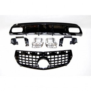 Kit De Carrosserie Mercedes W176 2012-2015 Look GT A45 a 943,10 € TCM01320227 chez CAROU TUNING