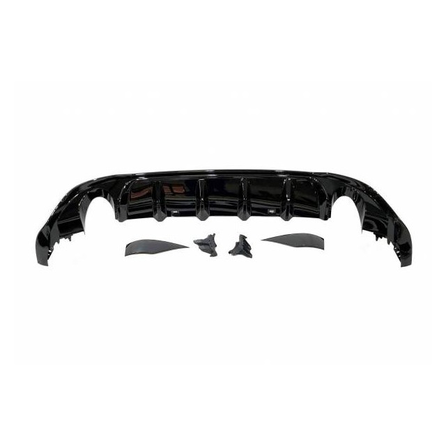 Diffuseur Arrière Volkswagen Golf 7.5 GTI Noir brillant a 427,51 € TCW7061 chez CAROU TUNING