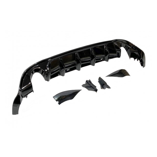 Diffuseur Arrière Volkswagen Golf 7.5 GTI Noir brillant a 427,51 € TCW7061 chez CAROU TUNING