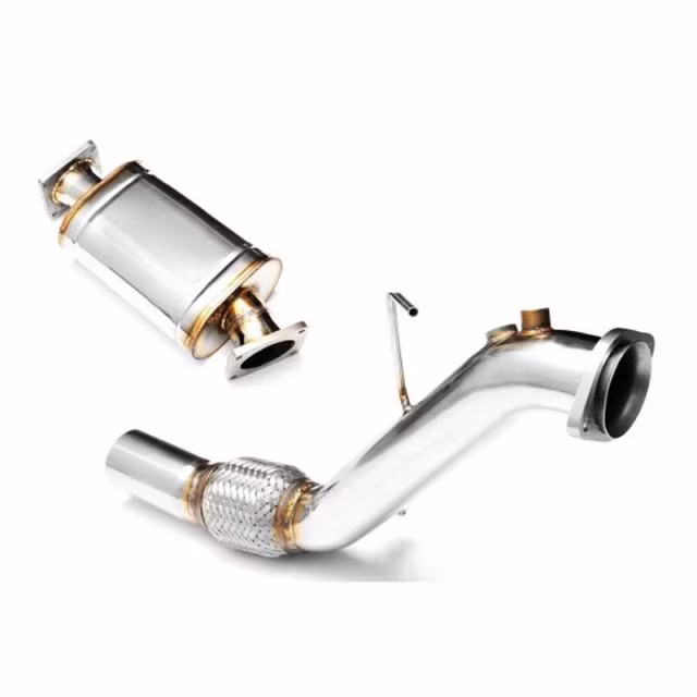 Downpipe BMW E60, E61 525d, 530d M57N + SILENCER a 779,91 € PROM.112104+112106 chez CAROU TUNING