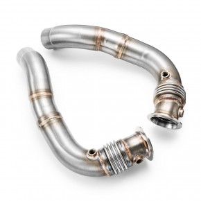 Downpipe BMW F07, F10, F11, 550i, 550ix, M5 N63N, S63N, N63R a 1 198,41 € PROM.112120 chez CAROU TUNING