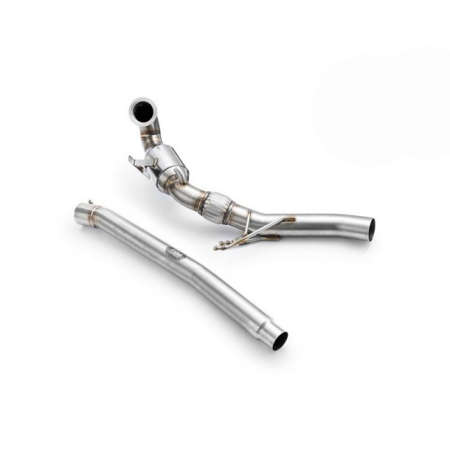 Downpipe SKODA Octavia Mk3 1.8 TSI + SILENCER a 988,45 € PROM.216103S chez CAROU TUNING