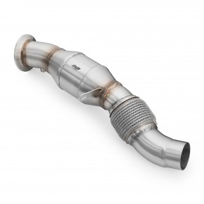 Downpipe BMW E60, E61 535d M57N2 +SILENCER a 691,42 € 112109S chez CAROU TUNING