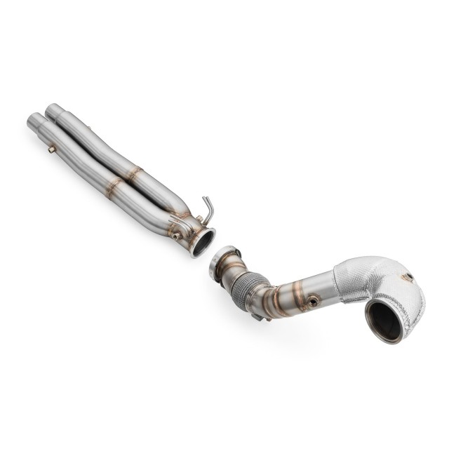 Downpipe AUDI RS3 8Y 2.5 TFSI with heat shield a 3 613,38 € PROM.RS3/8Y chez CAROU TUNING