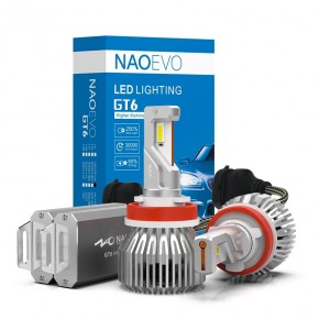  Kit LED NAO HIR2 9012 GT6 110W 13200Lm DC9-32V à  79,00 €  Chez CAROU TUNING CONCEPT en GuadeloupeKit LED NAO HIR2 9012 GT6 110W 13200Lm DC9-32V