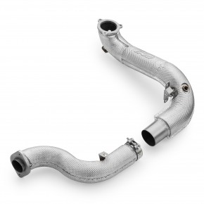 Mercedes-AMG A35 GPF W177 4MATIC downpipe with heat shieldMercedes-AMG A35 GPF W177 4MATIC tube d'échappement avec protection t a 1 977,31 € PROM.812108 chez CAROU TUNING