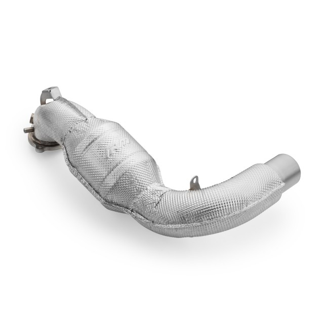 Mercedes-AMG A35 GPF W177 4MATIC downpipe with heat shield and catalytic convertersMercedes-AMG A35 GPF W177 4MATIC tuyau d'éch a 4 647,87 € PROM.812108C/OBD chez CAROU TUNING