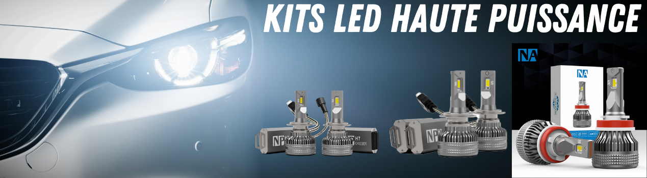 Convertissez les feux de votre voiture avec nos kits de conversion LED tuning. Livraison en France, Guadeloupe, Martinique et Guyane.
